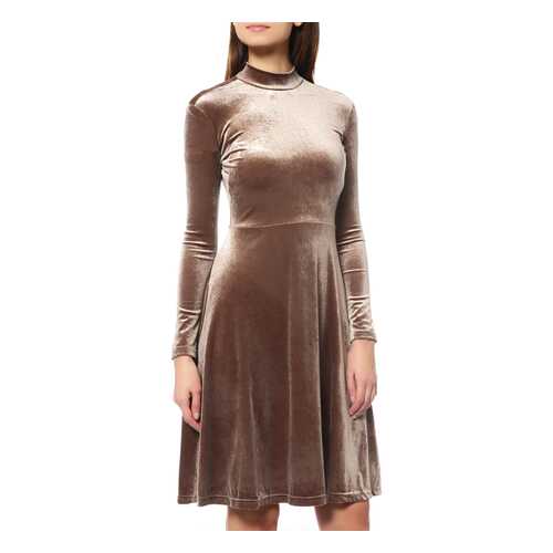 Платье женское Anastasya Barsukova 180300EC коричневое 40 RU в Black Star Wear