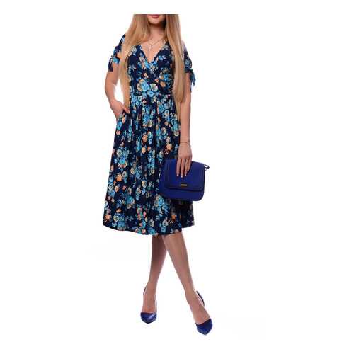 Платье женское FRANCESCA LUCINI F0643-5 синее 44 RU в Black Star Wear