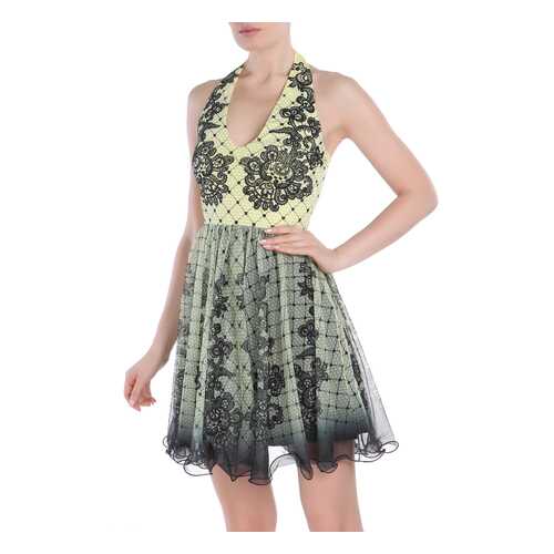 Платье женское MISS MOI 50257 желтое M в Black Star Wear
