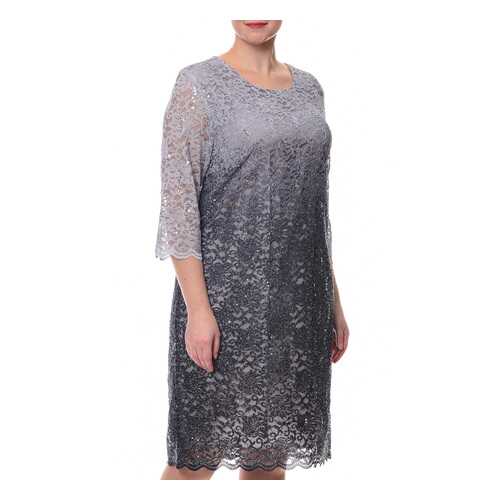 Платье женское MODALETO 21743 серое 56 RU в Black Star Wear