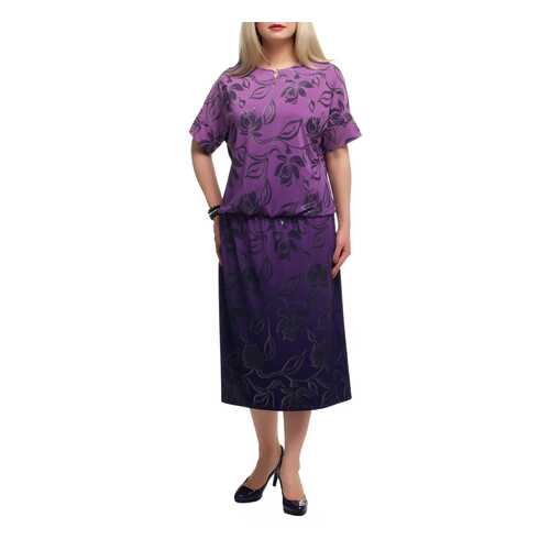 Платье женское OLSI 1705039_2 фиолетовое 66 RU в Black Star Wear