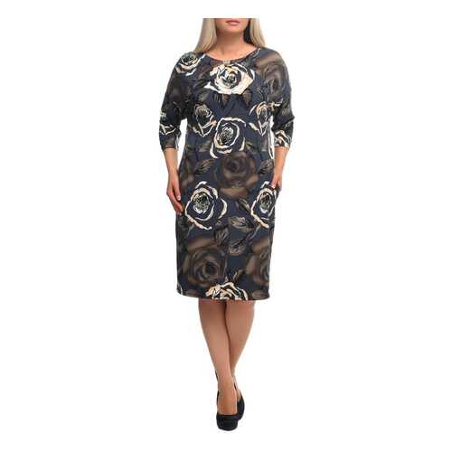 Платье женское OLSI 1805001_2 коричневое 62 RU в Black Star Wear