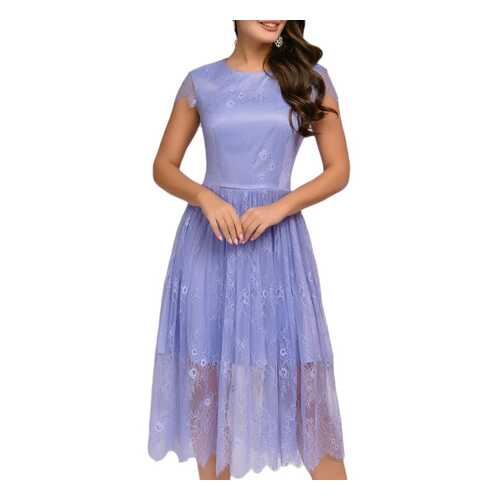 Вечернее платье женское D&M by 1001DRESS DM01854LV фиолетовое XS в Black Star Wear